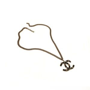 Chanel Leather Pendant Necklace